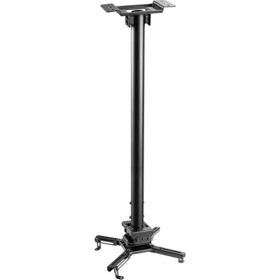 KIMEX INTERNATIONAL Soporte de Techo para Proyectores - Altura ajustable 75-115cm - Negro KIMEX INTERNATIONAL Soporte de Techo para Proyectores - Altura ajustable 75-115cm - Negro