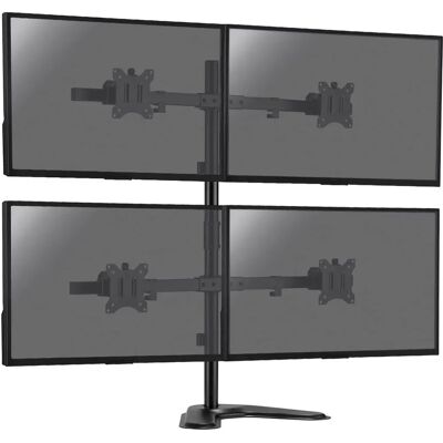 Soporte para monitores Kimex - 4 pantallas 17-32" - VESA 75x75/100x100 Soporte para monitores Kimex - 4 pantallas 17-32" - VESA 75x75/100x100