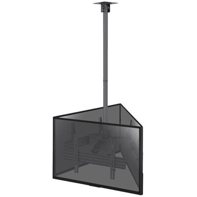 Soporte de Pared para TV KIMEX - Ajustable en Altura - 3 Pantallas 50-75" - Negro Soporte de Pared para TV KIMEX - Ajustable en Altura - 3 Pantallas 50-75" - Negro