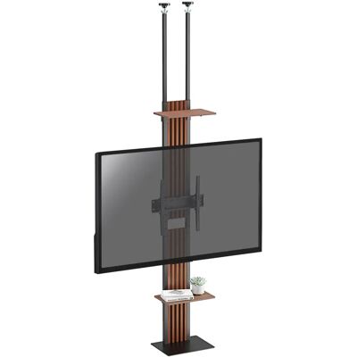 KIMEX Support Murale de Sol à Plafond - Ajustable 32-65" - Publicité KIMEX Support Murale de Sol à Plafond - Ajustable 32-65" - Publicité