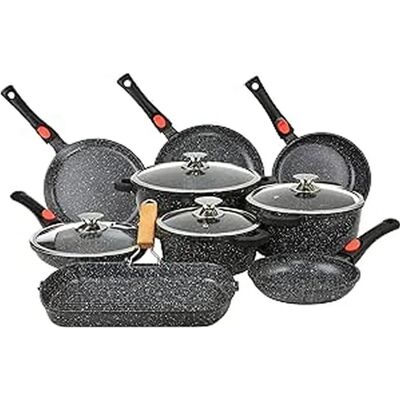 Ensemble de Casseroles Kamberg 24 pièces – Compatible induction - Publicité Ensemble de Casseroles Kamberg 24 pièces – Compatible induction - Publicité