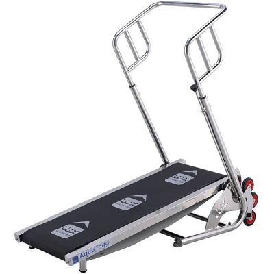 Tapis roulant Aquajogg Waterflex Pliable en Acier inoxydable - Aquajogg - Publicité Tapis roulant Aquajogg Waterflex Pliable en Acier inoxydable - Aquajogg - Publicité