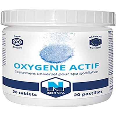 NetSpa SP-NOXYTAB-20 Comprimés d'oxygène actif - 20 pièces - Publicité NetSpa SP-NOXYTAB-20 Comprimés d'oxygène actif - 20 pièces - Publicité