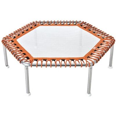 Trampoline hexagonal Waterflex - Acier inoxydable - 101cm - Fitness - Publicité Trampoline hexagonal Waterflex - Acier inoxydable - 101cm - Fitness - Publicité