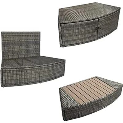 Netspa Octopus - Juego de 3 Módulos para Spa Semi-Rígido Netspa Octopus - Juego de 3 Módulos para Spa Semi-Rígido