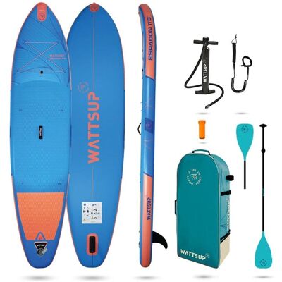 WattSup Espadon 11'8 2025 - Paddleboard - Bleu - Taille unique - Paddleboard - Publicité WattSup Espadon 11'8 2025 - Paddleboard - Bleu - Taille unique - Paddleboard - Publicité