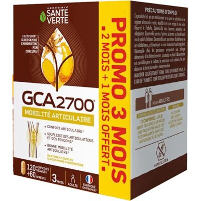 Sante Verte GCA 2700 180 Tabletten - Gelenkunterstützung Sante Verte GCA 2700 180 Tabletten - Gelenkunterstützung