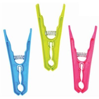 MSV Tyler, Pinces à linge - 12 pcs - Polypropylène durable - Intérieur & Extérieur - Publicité MSV Tyler, Pinces à linge - 12 pcs - Polypropylène durable - Intérieur & Extérieur - Publicité