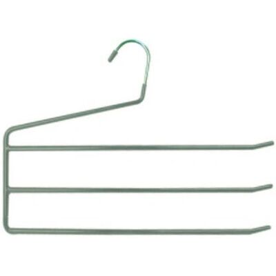 MSV 250 Taupe - Percha de metal con pinza antideslizante MSV 250 Taupe - Percha de metal con pinza antideslizante