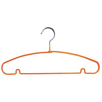 MSV 363 - Perchas de acero - Pack de 10 - Naranja MSV 363 - Perchas de acero - Pack de 10 - Naranja