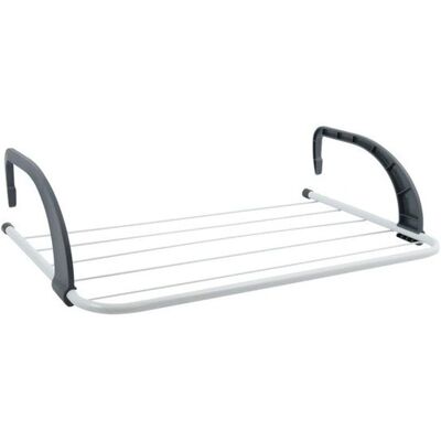 MSV Balcony Clothes Dryer - 3M White/Gray - Indoor/Outdoor Use MSV Balcony Clothes Dryer - 3M White/Gray - Indoor/Outdoor Use