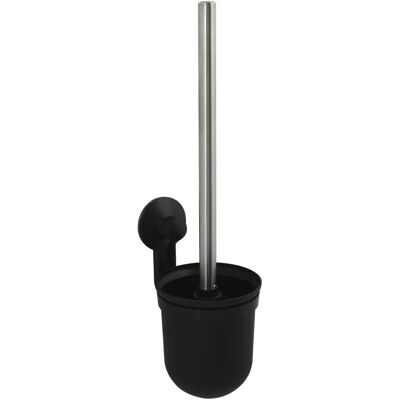 Spazzola wc MSV con supporto a parete - Nero classico Spazzola wc MSV con supporto a parete - Nero classico