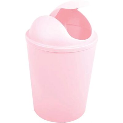 MSV Cube à poubelle ako 5,5L Rose Couvercle Pliant - Poubelle MSV Cube à poubelle ako 5,5L Rose Couvercle Pliant - Poubelle