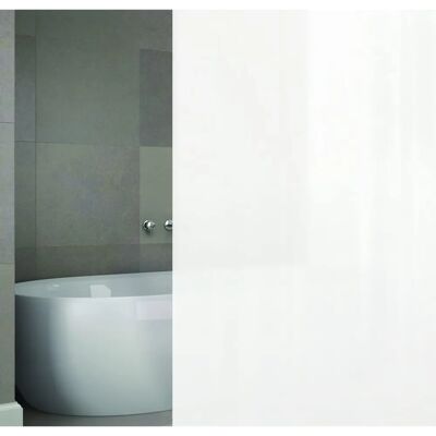 MSV Premium Duschvorhang - Weiß - 140x180cm MSV Premium Duschvorhang - Weiß - 140x180cm