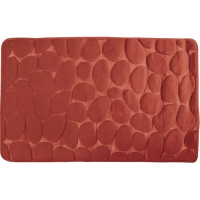 Tapis de bain MSV Galets en terracotta - 50x80cm - Publicité Tapis de bain MSV Galets en terracotta - 50x80cm - Publicité