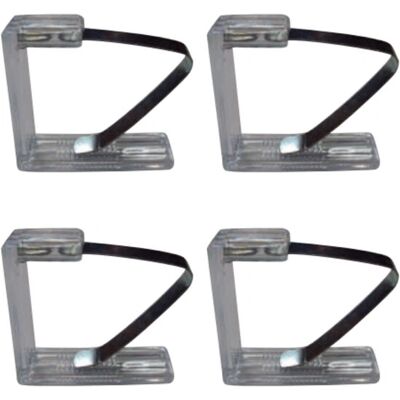 MSV - 3700703913627 - Zwart - Staal - Tafellakenclip MSV - 3700703913627 - Zwart - Staal - Tafellakenclip
