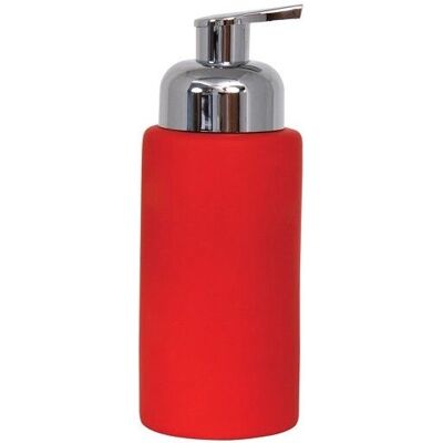 MSV 110582 Seifenspender - 250ml, Rot, Keramik MSV 110582 Seifenspender - 250ml, Rot, Keramik