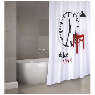 MSV Modèle 3700703915959 Rideau de Douche en Polyester Blanc - Rideau de Douche - Publicité MSV Modèle 3700703915959 Rideau de Douche en Polyester Blanc - Rideau de Douche - Publicité