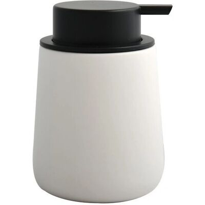 Distributeur de savon liquide en céramique MSV Maonie - 300 ml - Blanc Distributeur de savon liquide en céramique MSV Maonie - 300 ml - Blanc