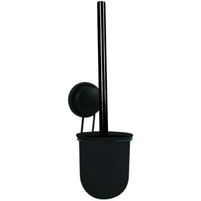 MSV Toilettenbürste & Halter - Wandmontage, Schwarz, Langlebige Borsten MSV Toilettenbürste & Halter - Wandmontage, Schwarz, Langlebige Borsten