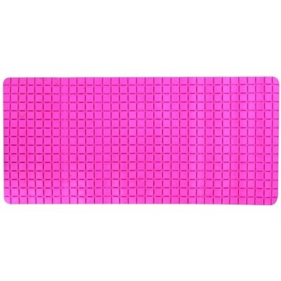 Spirella Magenta Badematte - Rechteckig, Rutschfest, 36x76cm Spirella Magenta Badematte - Rechteckig, Rutschfest, 36x76cm