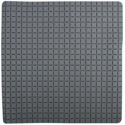 MSV Quadro Premium Badmat - Antislip, Grijs, 54x54cm MSV Quadro Premium Badmat - Antislip, Grijs, 54x54cm