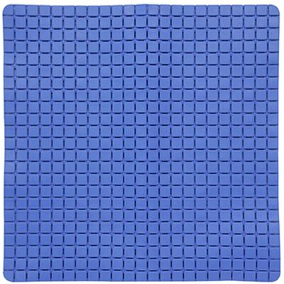 MSV Quadro Duschmatte 54x54cm Blau MSV Quadro Duschmatte 54x54cm Blau