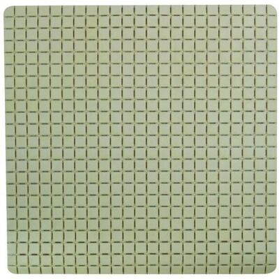 MSV Quadro Premium Beige Rutschfeste Badmatte - 54x54cm MSV Quadro Premium Beige Rutschfeste Badmatte - 54x54cm