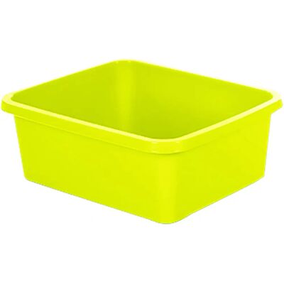 MSV Balde rectangular 11L Verde - Baño MSV Balde rectangular 11L Verde - Baño