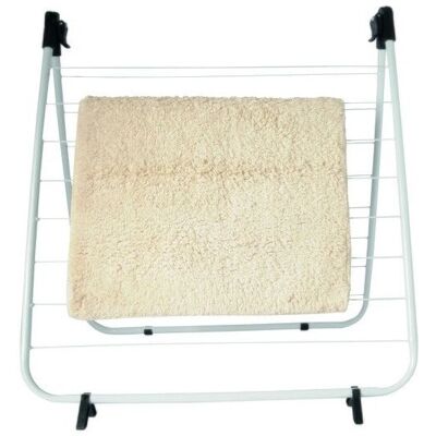 MSV 3700703930389 Tendedero de ropa - Soporte de toallas de acero sobre bañera MSV 3700703930389 Tendedero de ropa - Soporte de toallas de acero sobre bañera