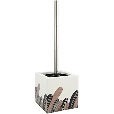 Ensemble Brosse WC Vintage MSV Plumas - Accessoire de Salle de Bain - Publicité Ensemble Brosse WC Vintage MSV Plumas - Accessoire de Salle de Bain - Publicité