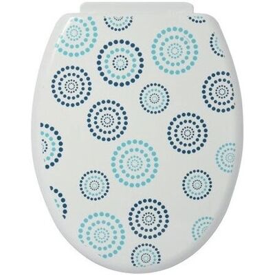 MSV - 3700703934103 - Azul - Polipropileno - asiento de inodoro MSV - 3700703934103 - Azul - Polipropileno - asiento de inodoro