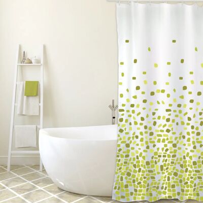 Rideau de Douche MSV - Polyester Imperméable Antibactérien - Espagne - Publicité Rideau de Douche MSV - Polyester Imperméable Antibactérien - Espagne - Publicité