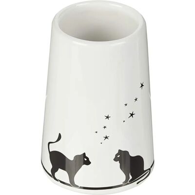 Tazza in ceramica MSV Gatti - Accessorio bagno Tazza in ceramica MSV Gatti - Accessorio bagno