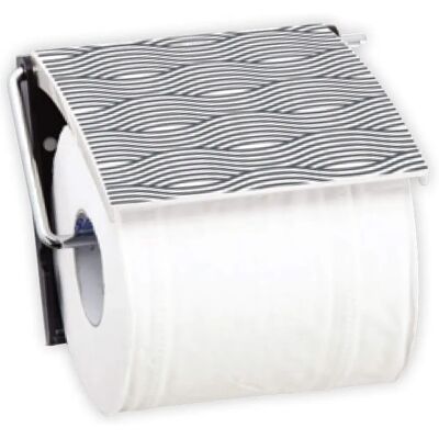 MSV Wandmontierter Toilettenpapierhalter, Grau MSV Wandmontierter Toilettenpapierhalter, Grau
