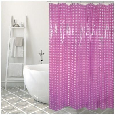 MSV Rideau de douche 141045 - Violet MSV Rideau de douche 141045 - Violet