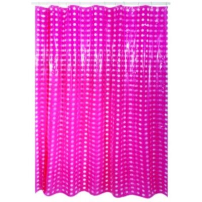 MSV - PÜNKTCHEN - Fucsia - 180x200 - Shower curtain MSV - PÜNKTCHEN - Fucsia - 180x200 - Shower curtain