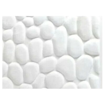 MSV Pebble Badezimmerteppich 40x60cm Weiß MSV Pebble Badezimmerteppich 40x60cm Weiß