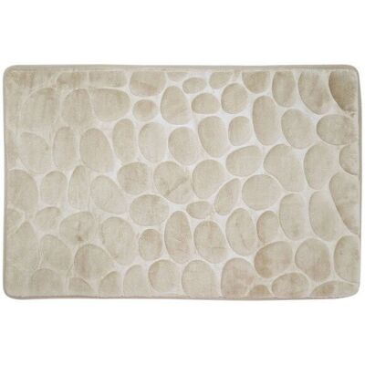 Tappeto bagno microfibra beige MSV - 60x40 cm Tappeto bagno microfibra beige MSV - 60x40 cm