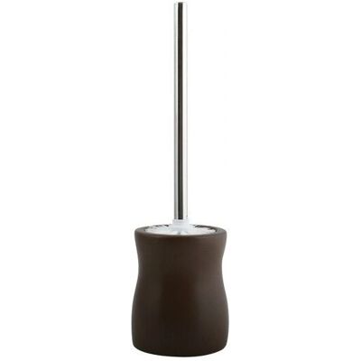 Brosse WC MSV Palma Chocolat - Ensemble en céramique - Publicité Brosse WC MSV Palma Chocolat - Ensemble en céramique - Publicité