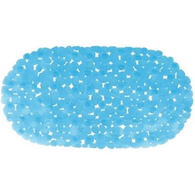 MSV 3700703942962 Badeteppich - Blau - 99x39cm - Badteppich MSV 3700703942962 Badeteppich - Blau - 99x39cm - Badteppich