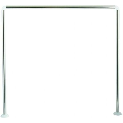MSV Tamara Eckduschenstange - 80x80 cm - Edelstahl MSV Tamara Eckduschenstange - 80x80 cm - Edelstahl