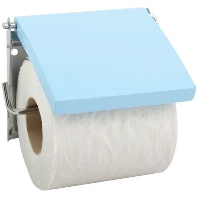 MSV 3700703943990 Toilettenpapierhalter - Wandmontiert, Blau, MDF & Edelstahl - Toilettenpapierhalter MSV 3700703943990 Toilettenpapierhalter - Wandmontiert, Blau, MDF & Edelstahl - Toilettenpapierhalter