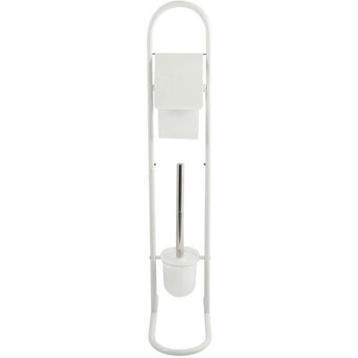 MSV 3700703944669 Toilettenpapierhalter - Freistehend Weiß - Toilettenpapierhalter MSV 3700703944669 Toilettenpapierhalter - Freistehend Weiß - Toilettenpapierhalter