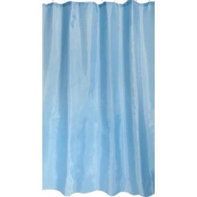 MSV 140481 Duschvorhang in Blau - Polyester, Wasserfest MSV 140481 Duschvorhang in Blau - Polyester, Wasserfest