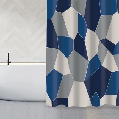 MSV Origami Blaue Duschvorhang - Duschvorhang MSV Origami Blaue Duschvorhang - Duschvorhang