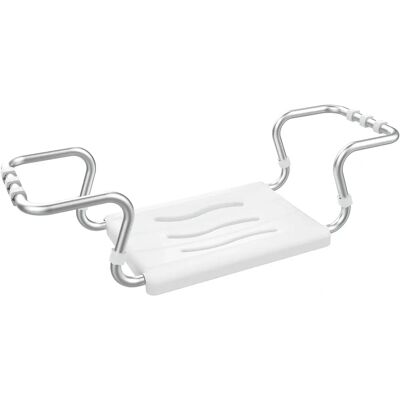 MSV Siège de Baignoire Réglable 50-70cm Blanc - Accessoire de Bain MSV Siège de Baignoire Réglable 50-70cm Blanc - Accessoire de Bain