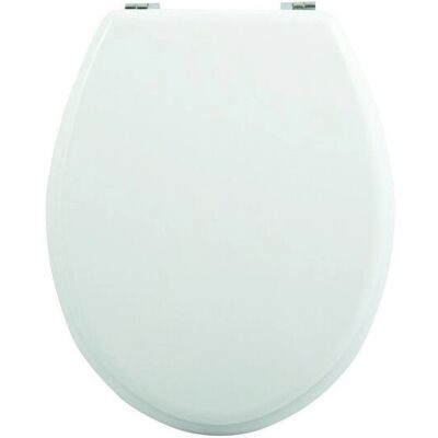 MSV Model 3700703947202 Wit MDF Toiletzitting - Toilet Seat MSV Model 3700703947202 Wit MDF Toiletzitting - Toilet Seat