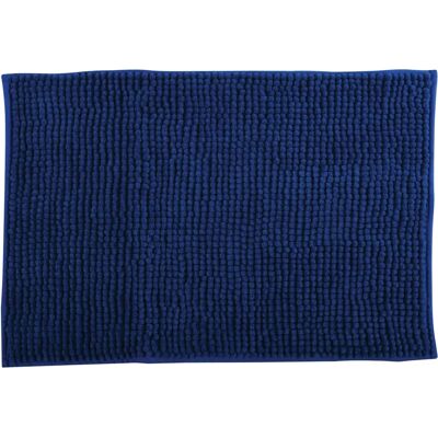 Tapis de bain MSV Chenille bleu 50x80 cm - Antidérapant, Séchage rapide - Publicité Tapis de bain MSV Chenille bleu 50x80 cm - Antidérapant, Séchage rapide - Publicité