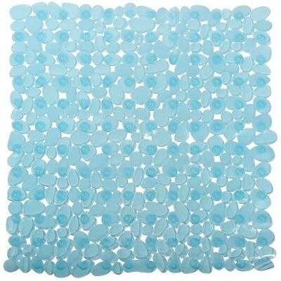 MSV 3700703950783 Tapis de bain bleu - bath rug/mat - Publicité MSV 3700703950783 Tapis de bain bleu - bath rug/mat - Publicité